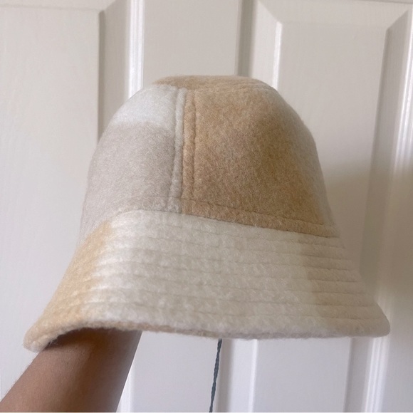 Isabel Marrant Wool Bucket Hat Haley Tan Cream Size M - Picture 8 of 12